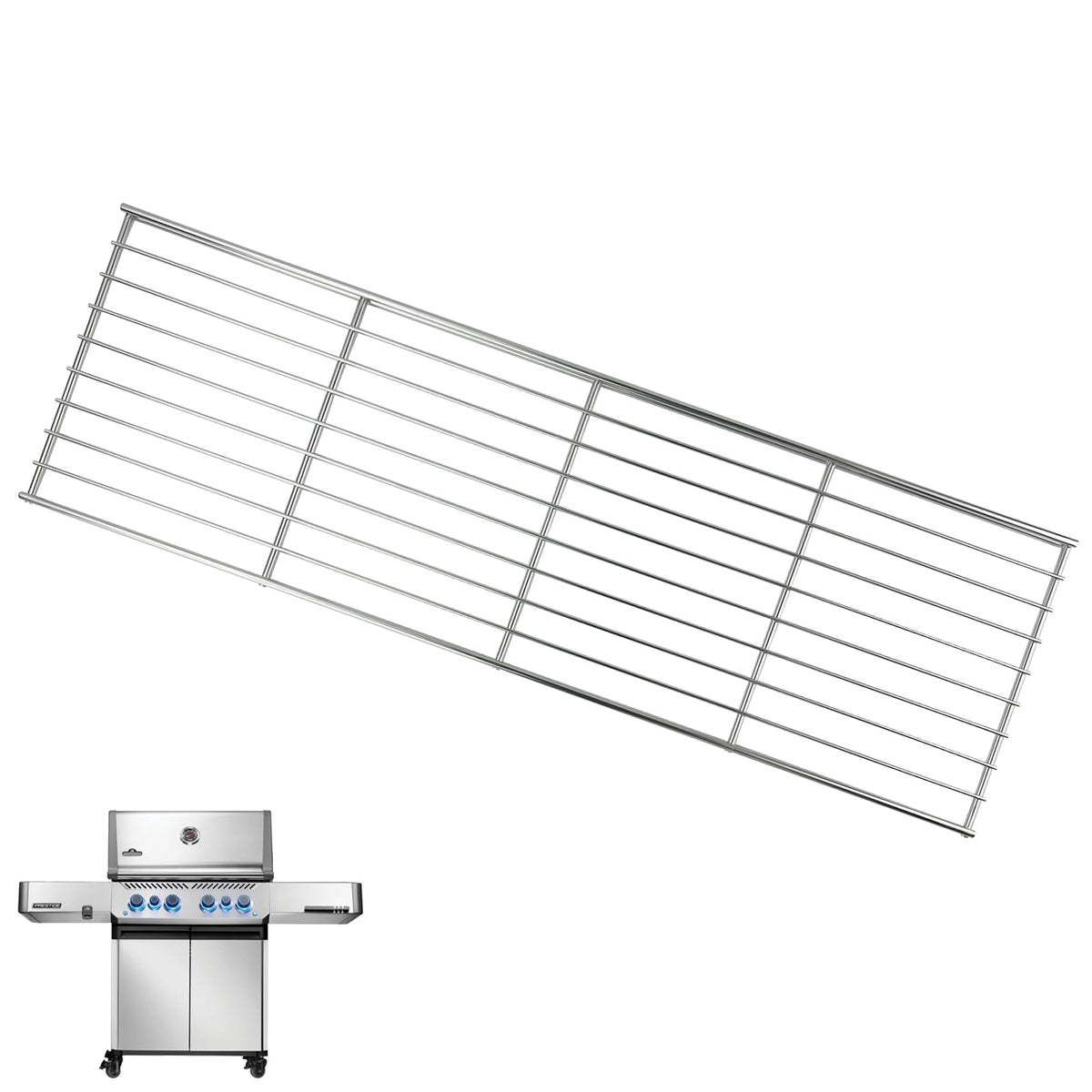 topgrillparts Napoleon Prestige 500 Warming Rack N520-0034 - main view
