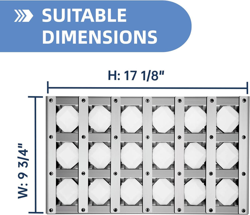 100-2070 Briquette Tray for Alfresco Artisan ART-32 Grills – 3-Pack - hover