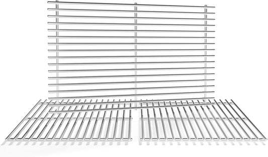 3Pack Stainless Steel Replacement Grill Parts for for Weber Genesis 2 GS4 Grates 66089 66097 LX 400 SER GBS S-435, Weber Genesis II E-410, E-435, S-435, SE-410, Kitchen-aid 720-0856V 740-0781