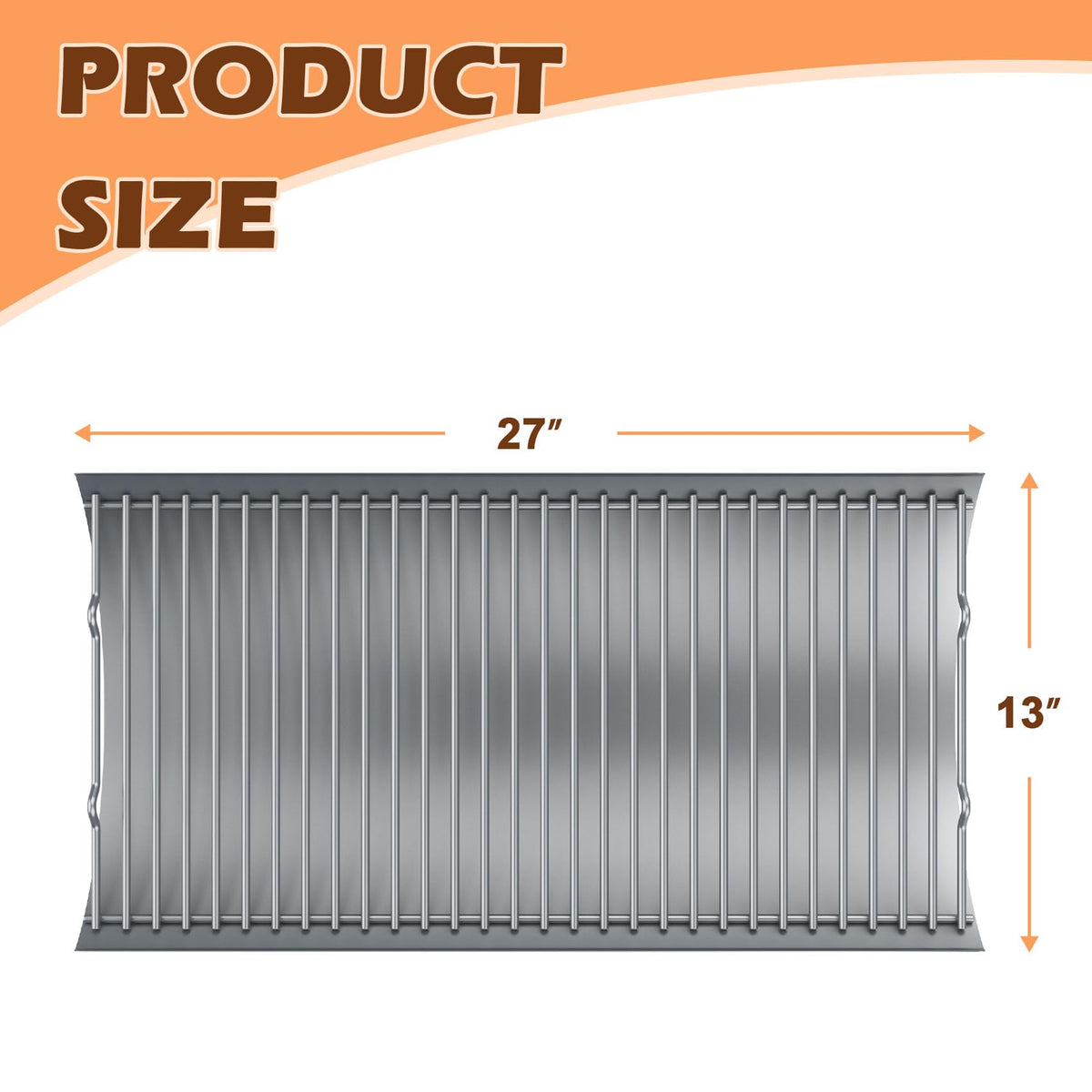 27" Ash Pan Replacement for Char Griller 1224 1324 2121 2222 2727 &amp; Charbroil Grills