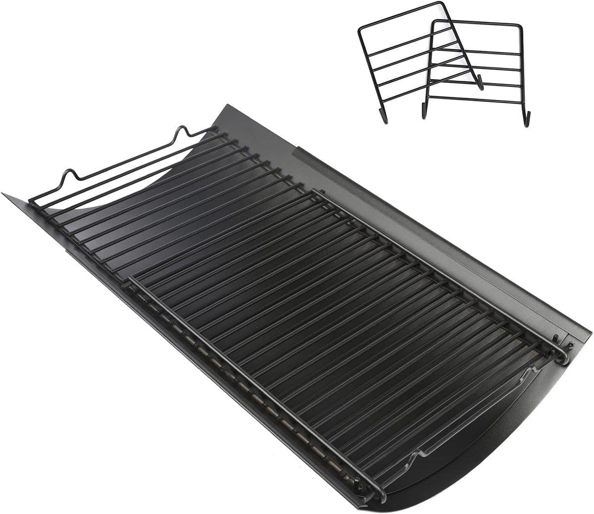 Adjustable ash pan for Chargriller charcoal grills - main view