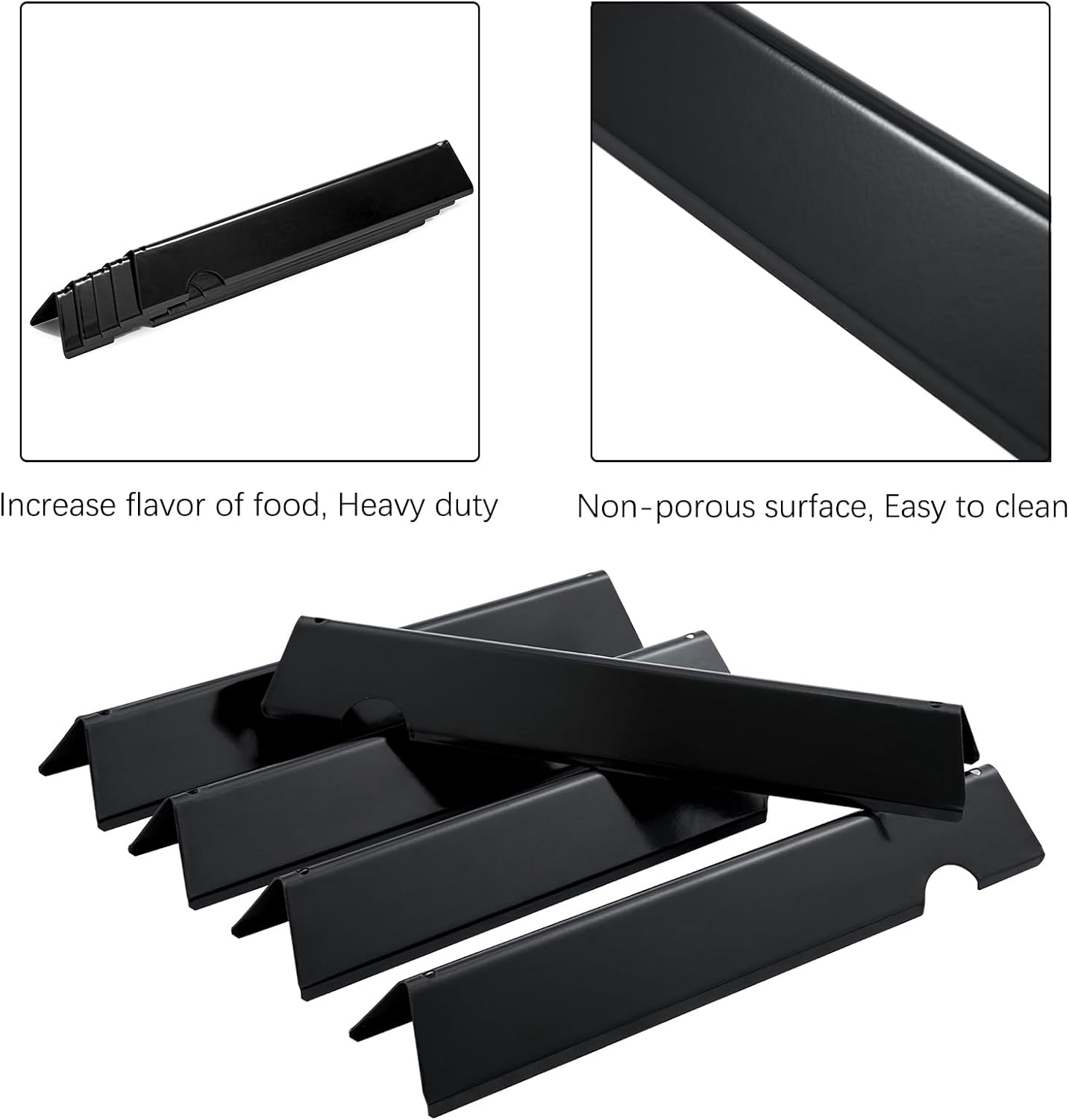 Genesis ii Flavorizer Bars Heat Deflector Replacement Parts for Weber Genesis II Grill Parts GS4 66032 66795 Flavor Bars Weber Genesis II 300 Series ii E-310 E310 ii E-315 ii E-335 ii S-335 ii se-335