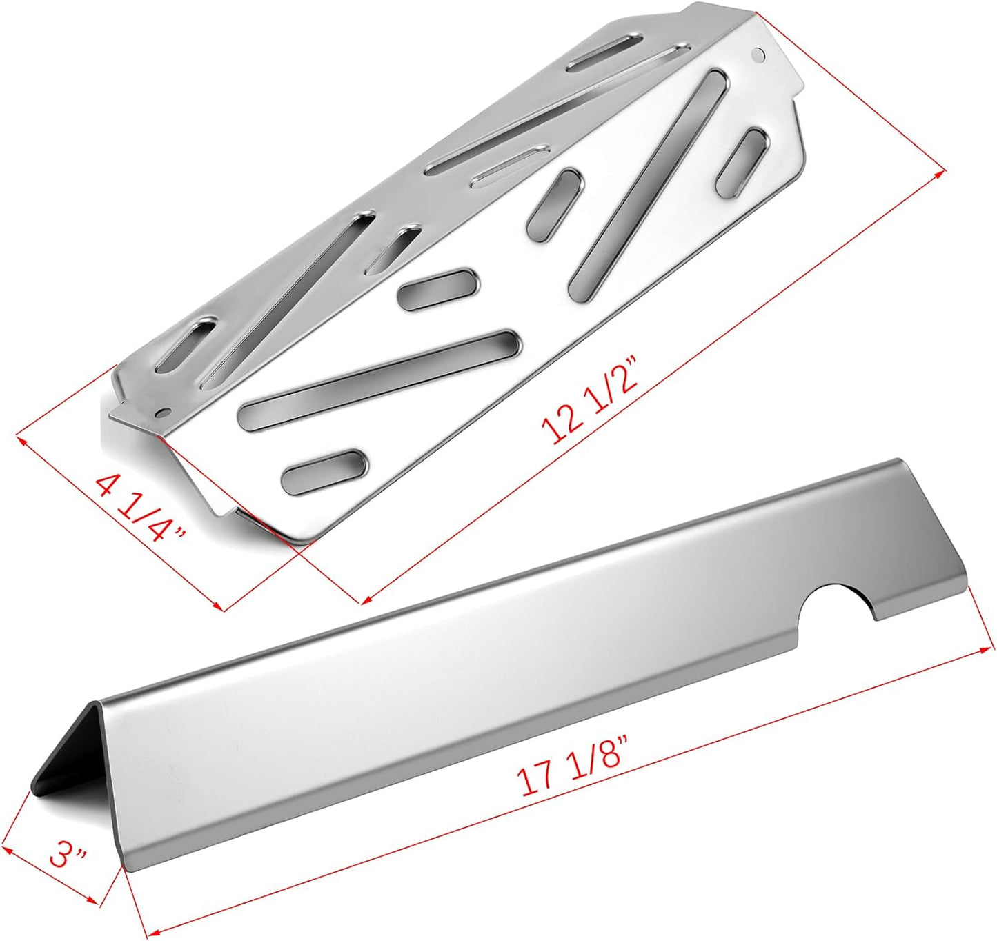 Grill Replacement Parts Flavorizer Bars Heat Deflector for Weber Genesis II Grill Parts GS4 GBS 66032 66795 Flavor Bars Weber Genesis II 300 Series ii E-310 E310 ii E-315 ii E-335 ii S-335 ii se-335