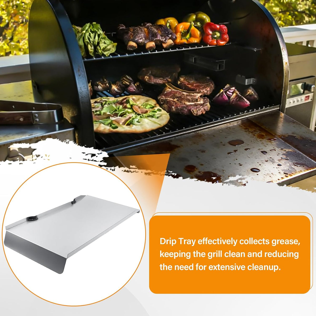 Traeger Ironwood 885 drip tray BCA1333 - photo 3
