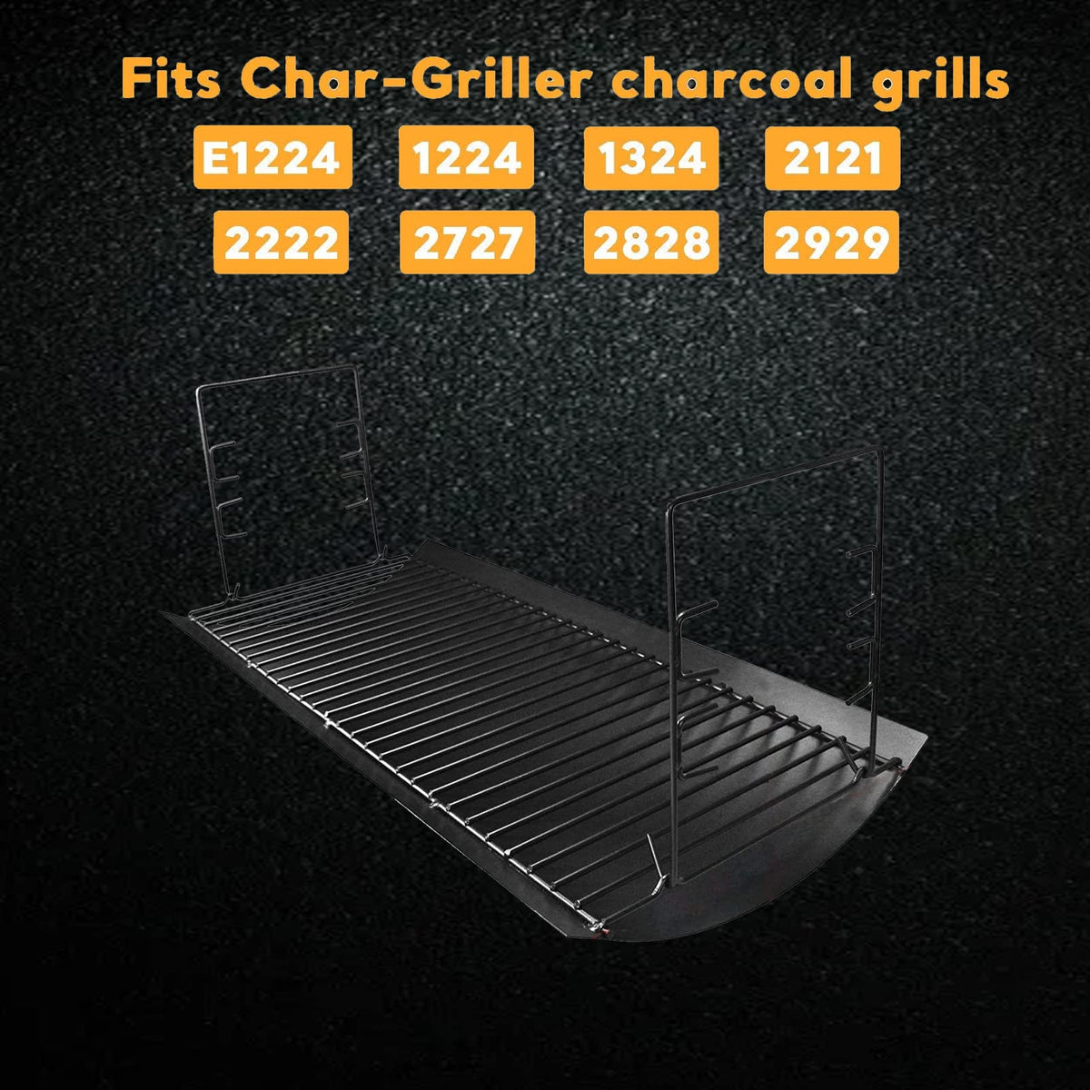 27" Ash Pan Replacement for Char-Griller 1224 1324 2121 2222 2727 2828 2929 & Char-Broil 17302056