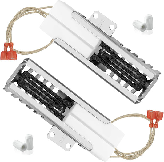 2-Pack Viking Oven Igniter Replacement PB040001 (AP5315579), 4 Ceramic Nuts Included