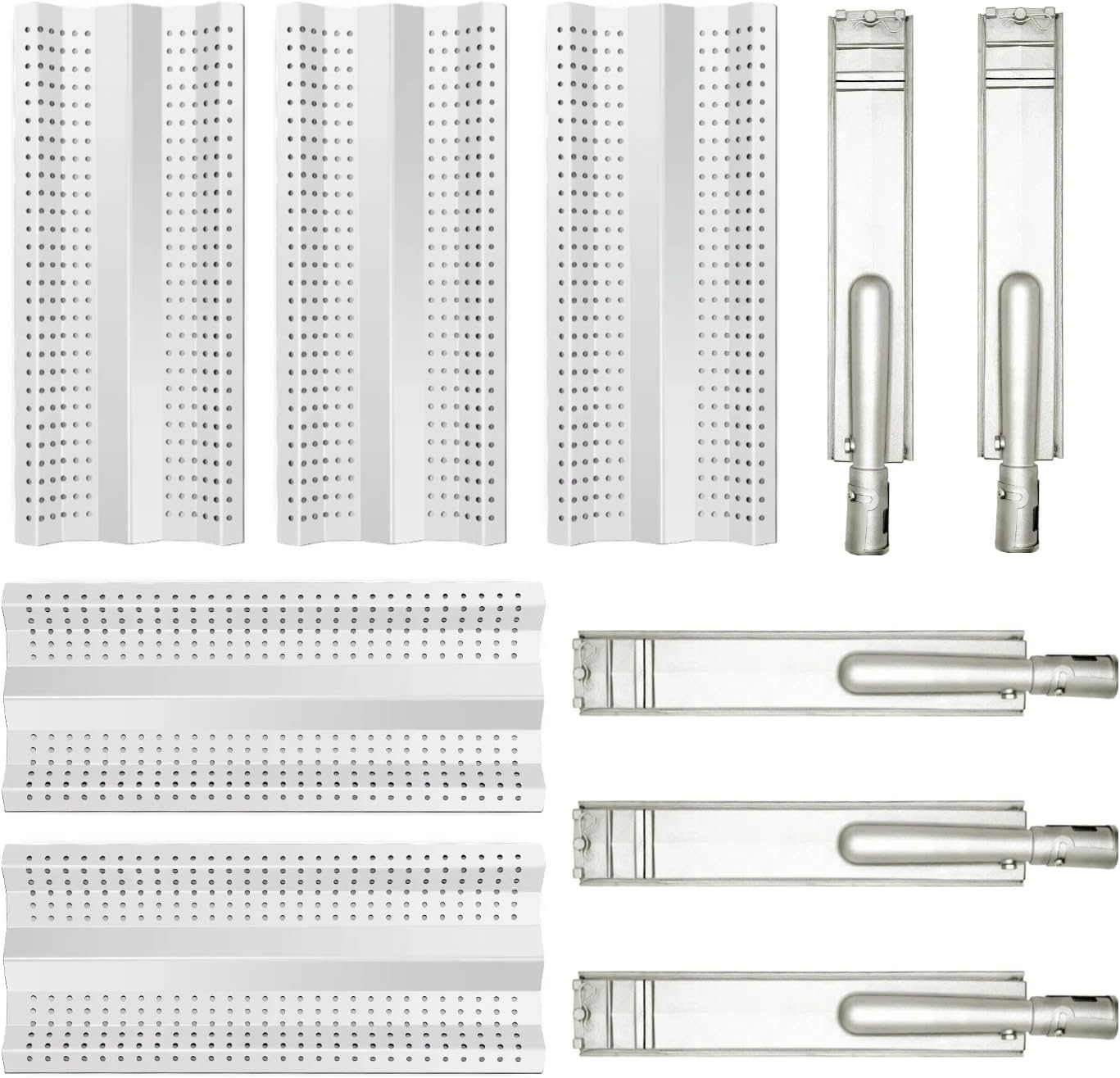 Heat Plate & Burner Replacement Kit for Blaze 5-Burner Grills, 5-Piece Set