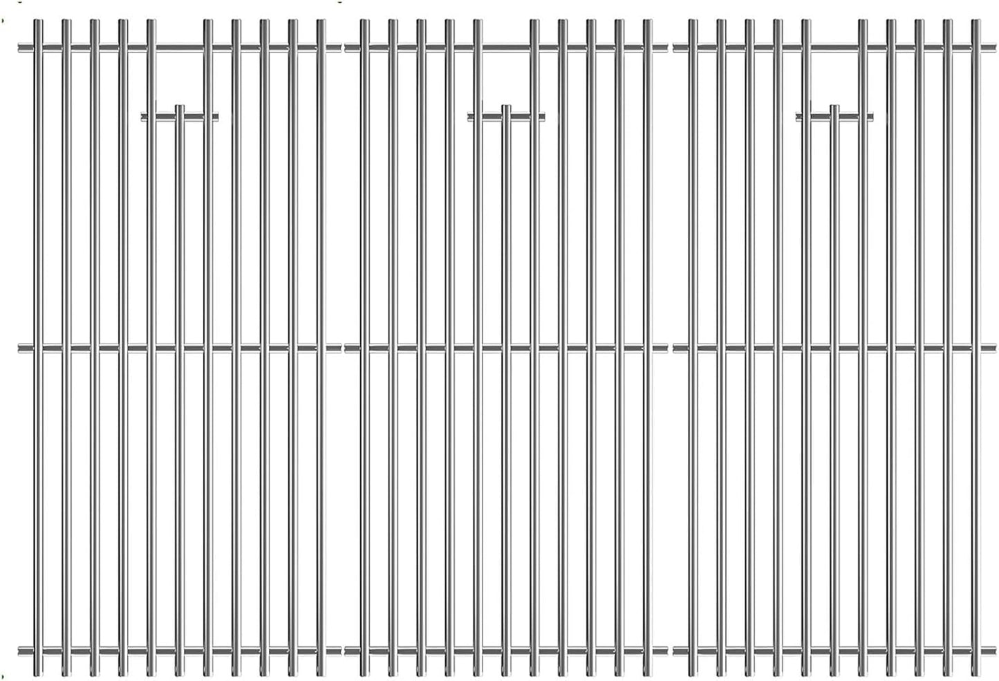 18.7" Cooking Grates for Weber GS4 Genesis II LX 400 SER II E-410 E-435 S-410 GBS S-435 S-440 LX E/S-440 & Genesis 2 400, Kitchen-aid 720-0856V 740-0781, Replacements Grill for Weber 66097 66089