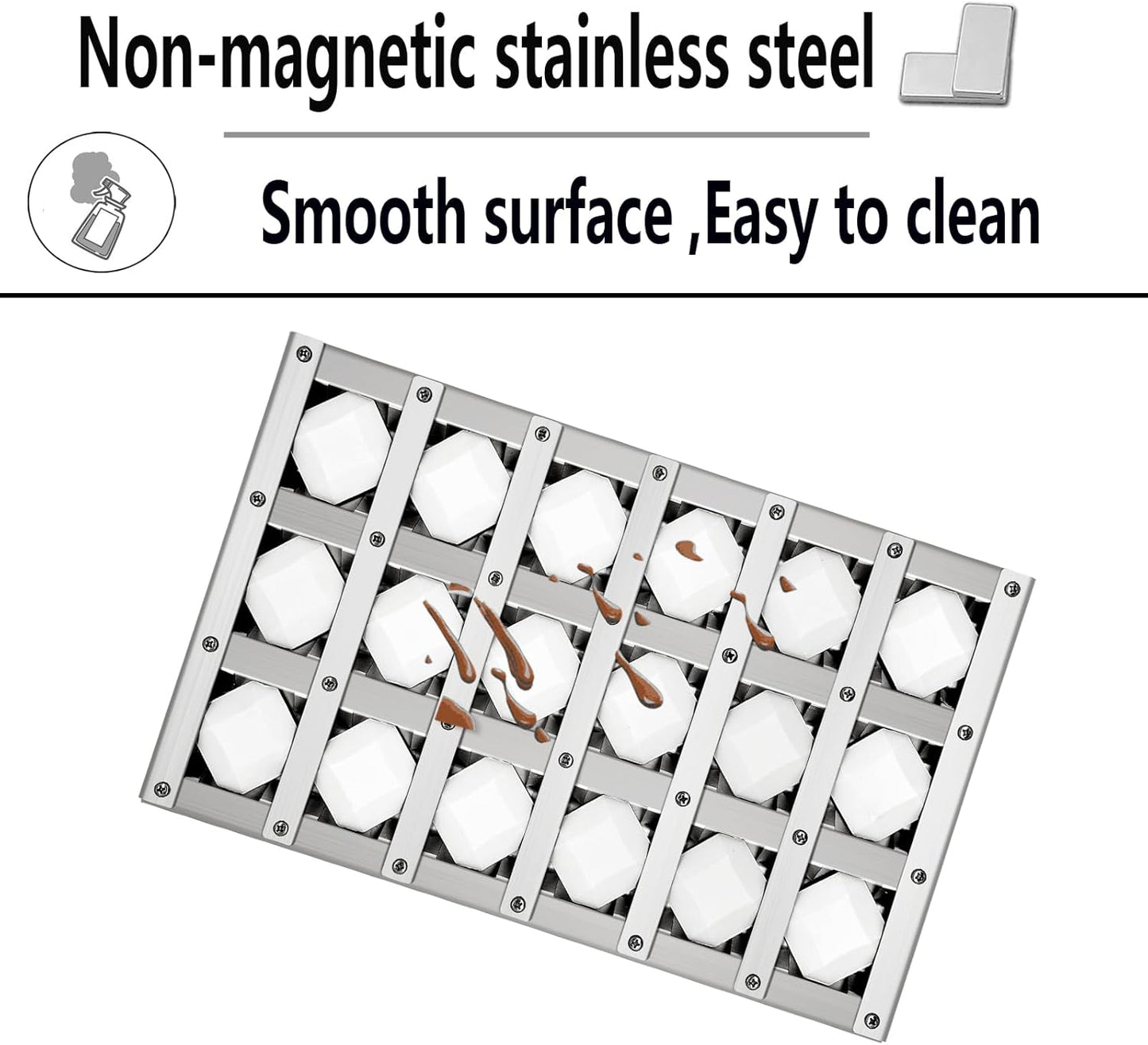 Grill Heat Plates BBQ Grill Briquette Tray, Ceramic Briquettes Heat Shield for Delta DHBQ32R, DHBQ32G-CN, DHBQ32G-BL,DHBQ32G-BN,DHBQ32G-BL,DHBQ32R/S-BN,DHBQ32R/S-BL, DHBQ32G-CL,DHBQ 32G-CN
