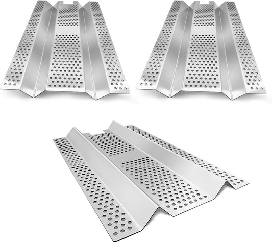 17.5" Stainless Steel Heat Plates for Blaze PRO Series Grills, 3-Pack
