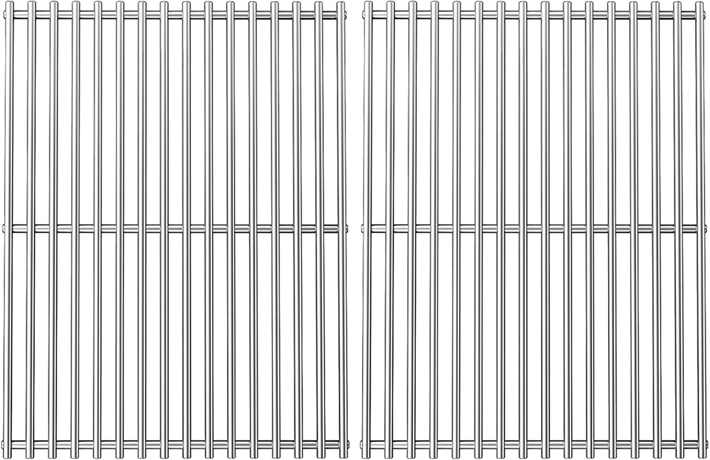 19.5" Cooking Grates for Weber Genesis 300 Series, Genesis E310 E320 E330 S310 S320 S330 EP310 EP320 EP330 Gas Grill, 304 Stainless Steel Replacement Parts for Weber 7528 7524