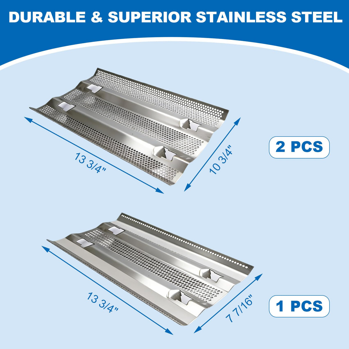 Fire Magic grill heat plate flame tamer - stainless steel construction
