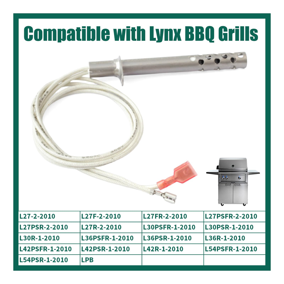 topgrillparts grill grate set Lynx 42 30018 30019 - photo 2