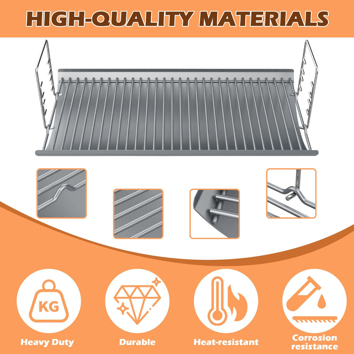 27" Ash Pan Replacement for Char Griller 1224 1324 2121 2222 2727 &amp; Charbroil Grills