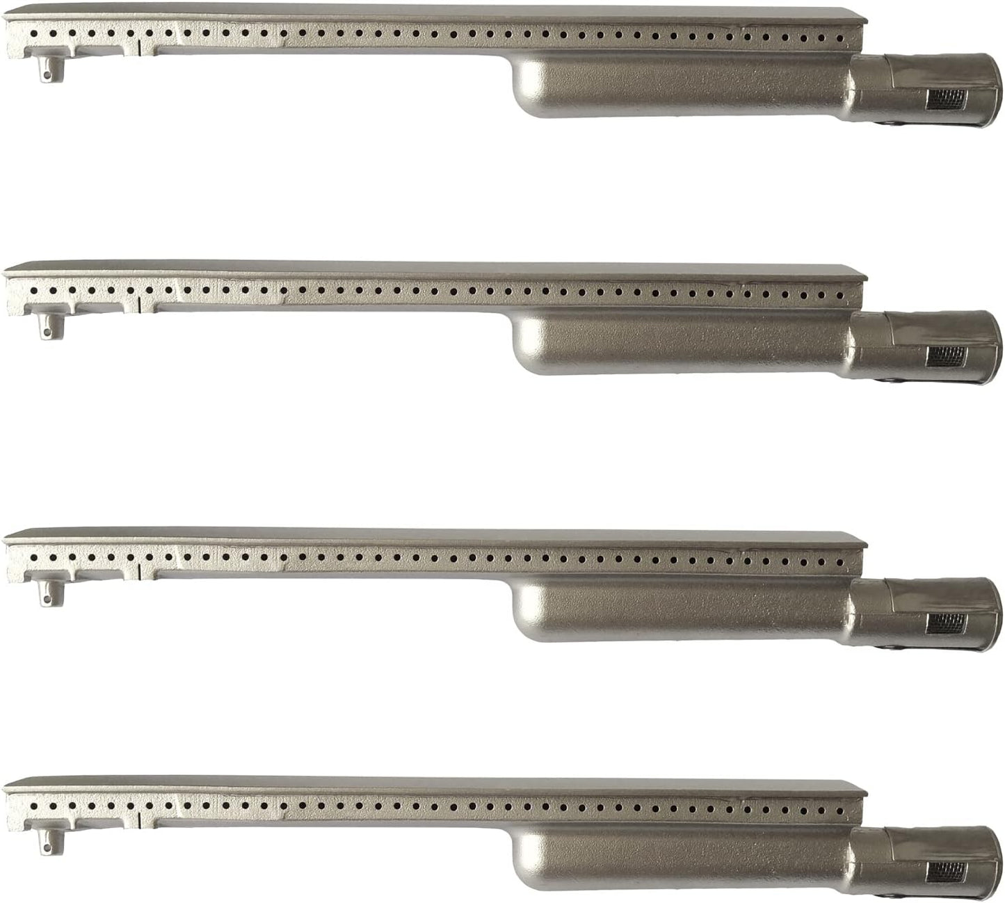4-Pack Cast Stainless Steel Grill Burners for Bull, Cal Flame, Lion, Blaze & More