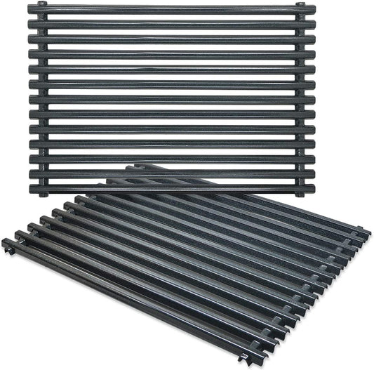 7525 Porcelain Enameled Grates (17.4 x 11.8 x 0.25) for Weber Spirit 300 Series, Spirit 700, Genesis Silver Gold B/C Replacement Weber 7525 Grates