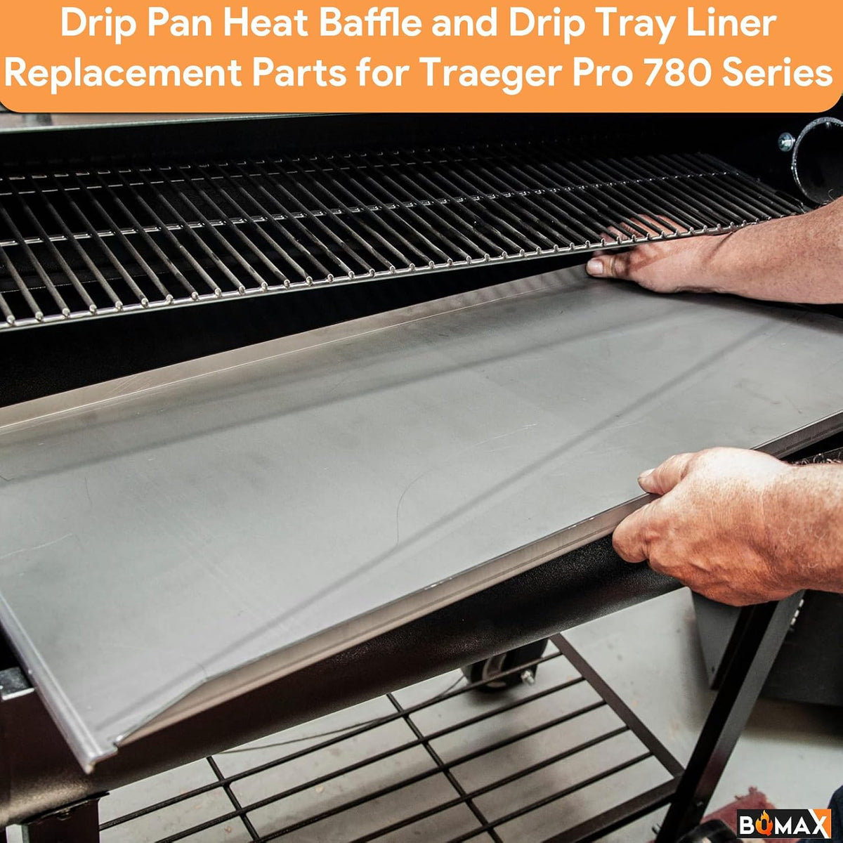 Traeger Pro 780 drip pan BAC780 BQMAX - photo 4