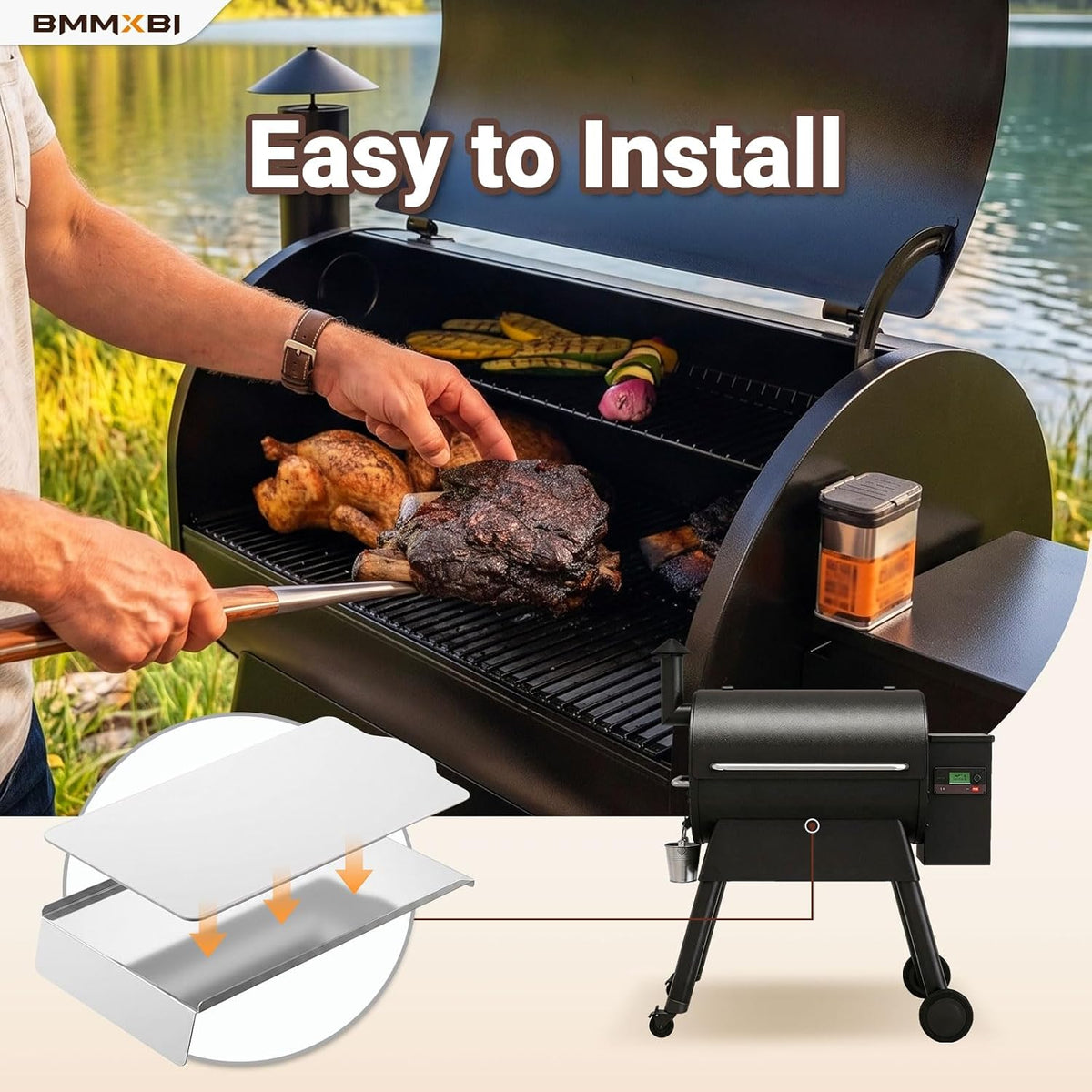 Traeger Pro 780 drip pan 6-pack liners BAC780 - photo 4