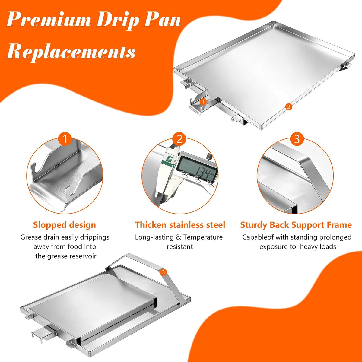 Traeger Ranger Scout drip tray BAC475 - photo 3