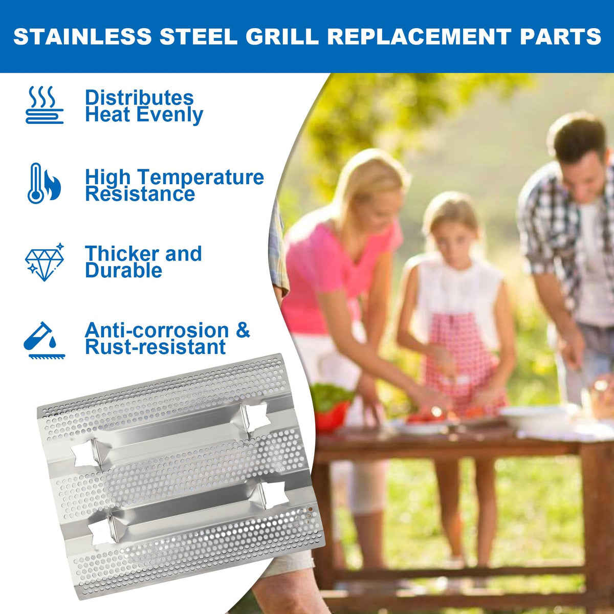 Fire Magic grill heat plate flame tamer - dimensions