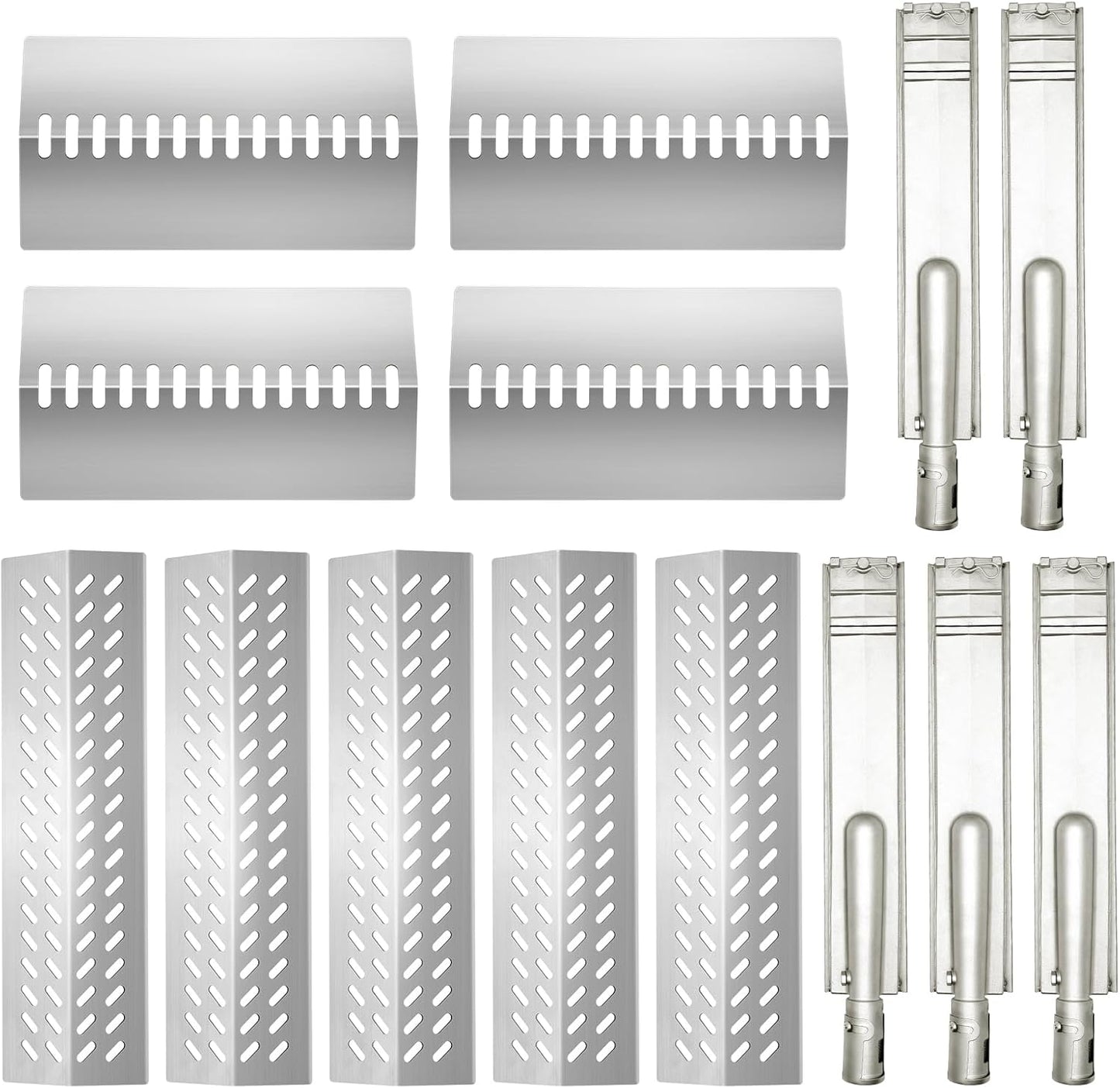 5-Pack Burner & Heat Plate Kit for Bull Grills – Fits 18248, 87049, 69009 Models
