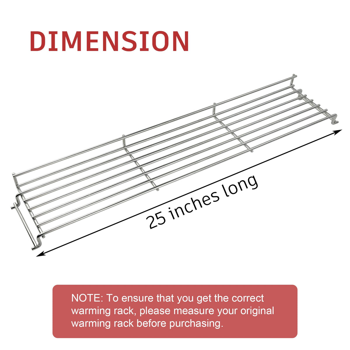 topgrillparts Napoleon Rogue 425 Warming Rack N520-0041 - installed view