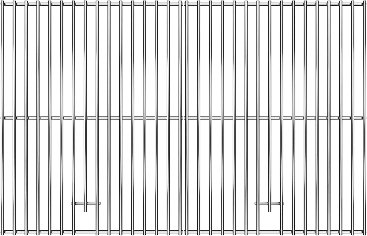 18.7" Cooking Grates for Weber GS4 Genesis II LX 400 SER II E-410 E-435 S-410 GBS S-435 S-440 LX E/S-440 & Genesis 2 400, Kitchen-aid 720-0856V 740-0781, Replacements Grill for Weber 66097 66089