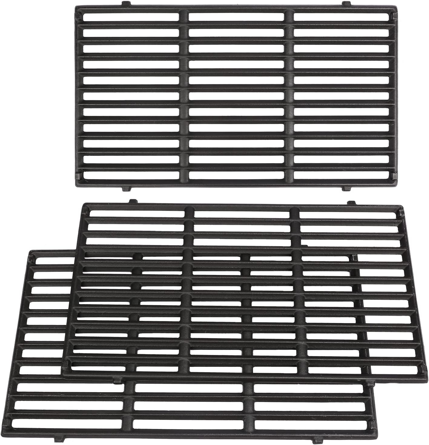 SUS304 9MM Cooking Grates for Weber Genesis GS4 Genesis II E-410, E-415, E-435, Genesis II LX E-440 Series Gas Grills, 304 Stainless Steel Grill Grates for Weber 66089 66097