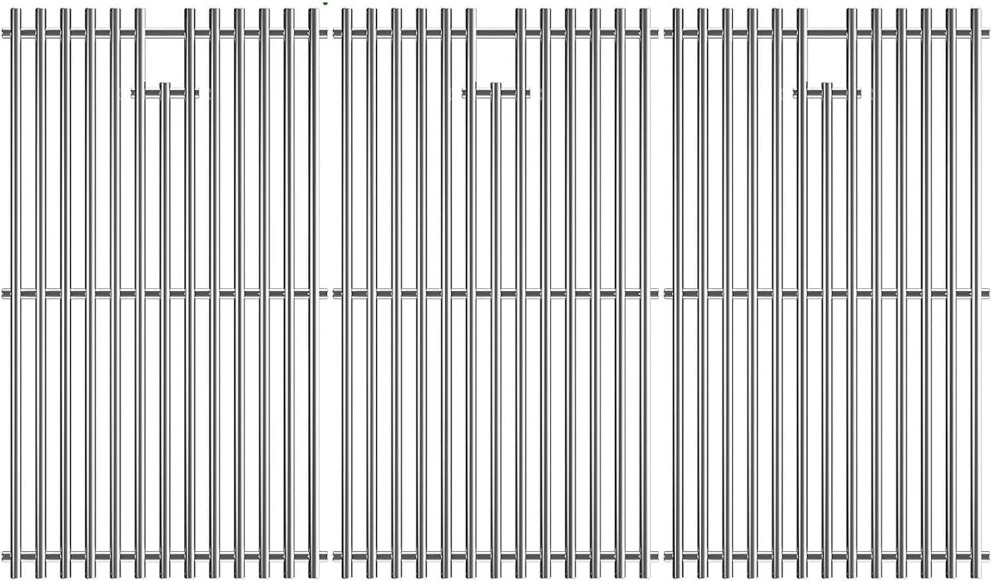 18.7" Cooking Grates for Weber GS4 Genesis II LX 400 SER II E-410 E-435 S-410 GBS S-435 S-440 LX E/S-440 & Genesis 2 400, Kitchen-aid 720-0856V 740-0781, Replacements Grill for Weber 66097 66089