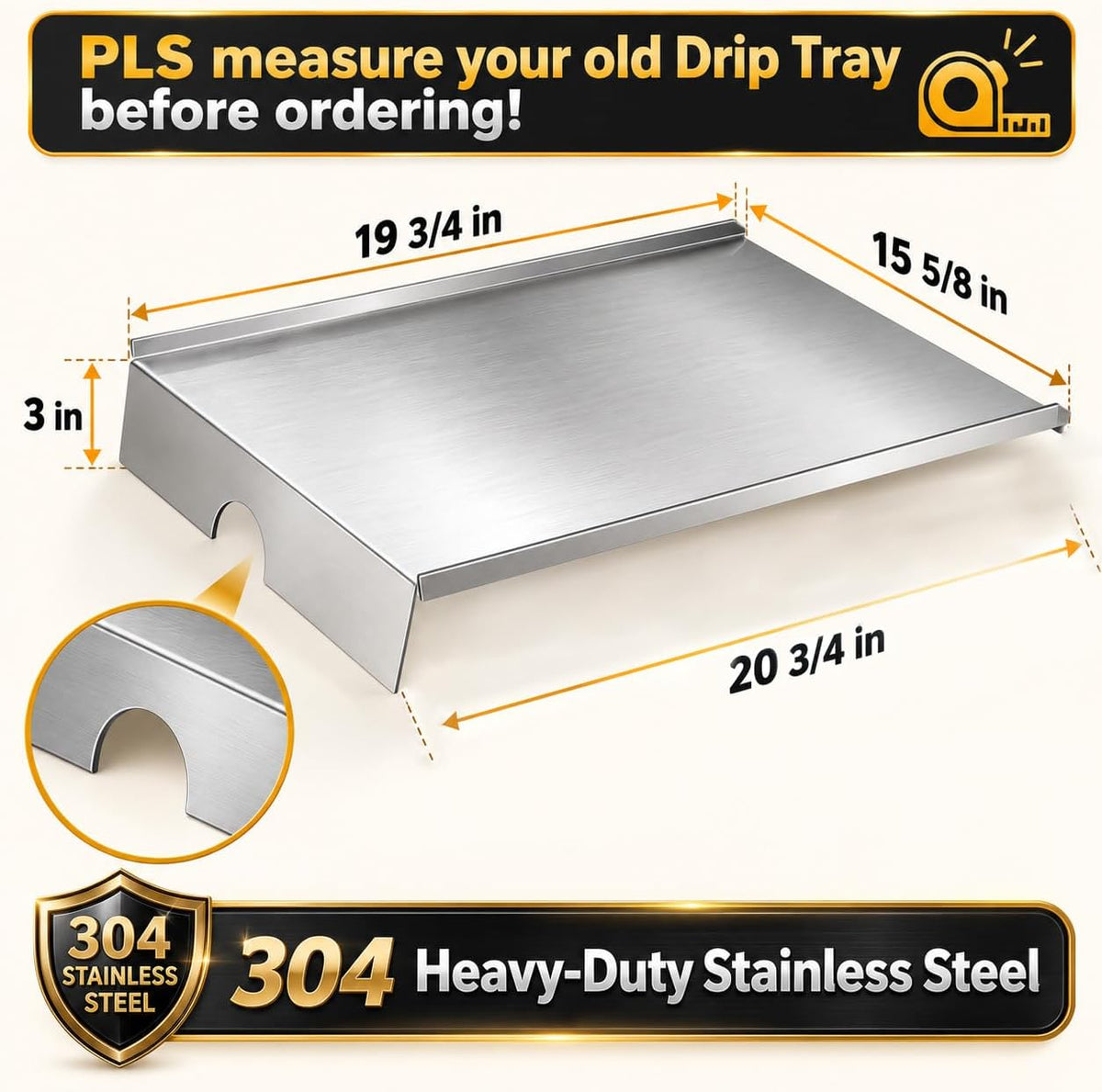 Traeger Pro 22/575 drip tray BAC012 - photo 2