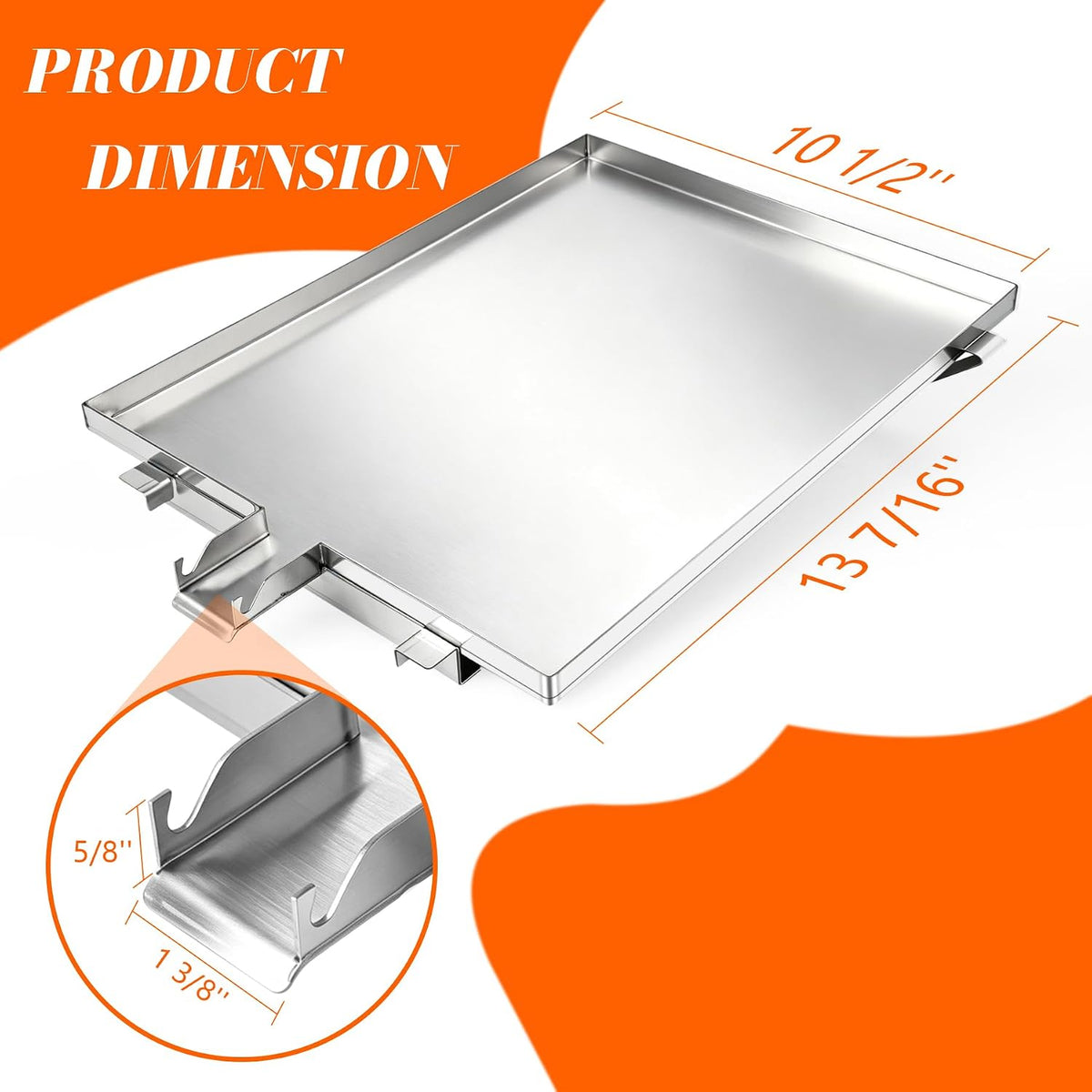 Traeger Ranger Scout drip tray BAC475 - photo 1