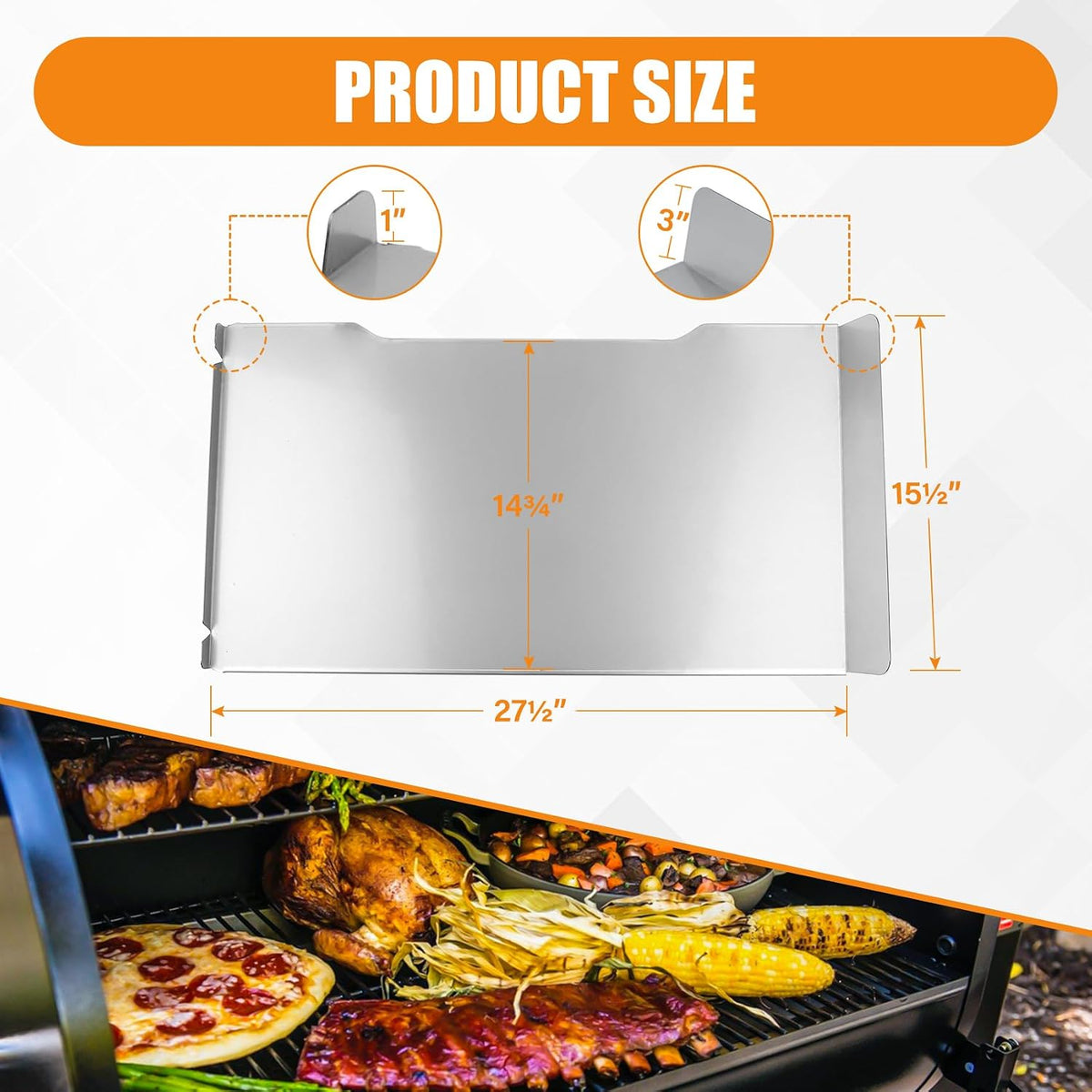 Traeger Ironwood 885 drip tray BCA1333 - photo 1
