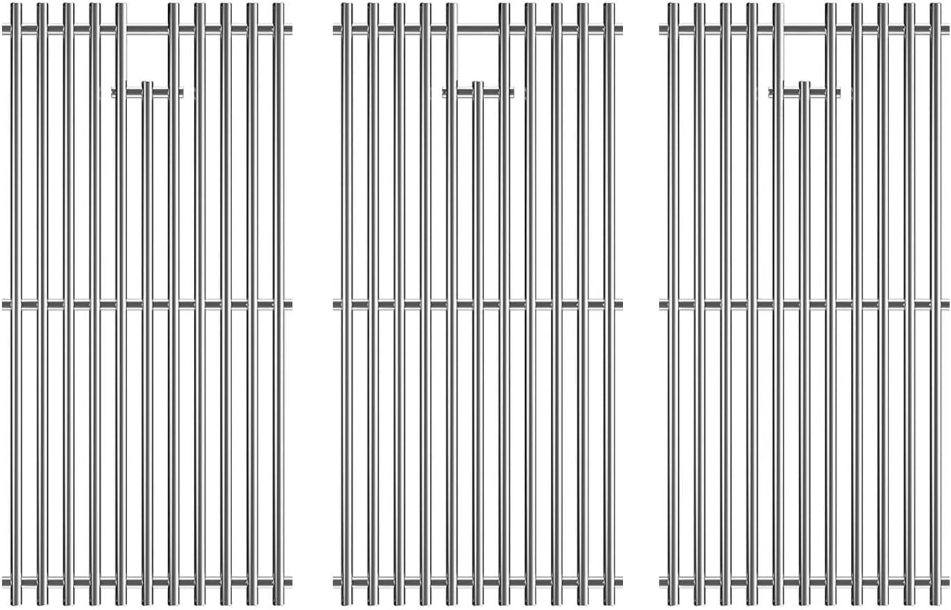 18.7" Cooking Grates for Weber GS4 Genesis II LX 400 SER II E-410 E-435 S-410 GBS S-435 S-440 LX E/S-440 & Genesis 2 400, Kitchen-aid 720-0856V 740-0781, Replacements Grill for Weber 66097 66089