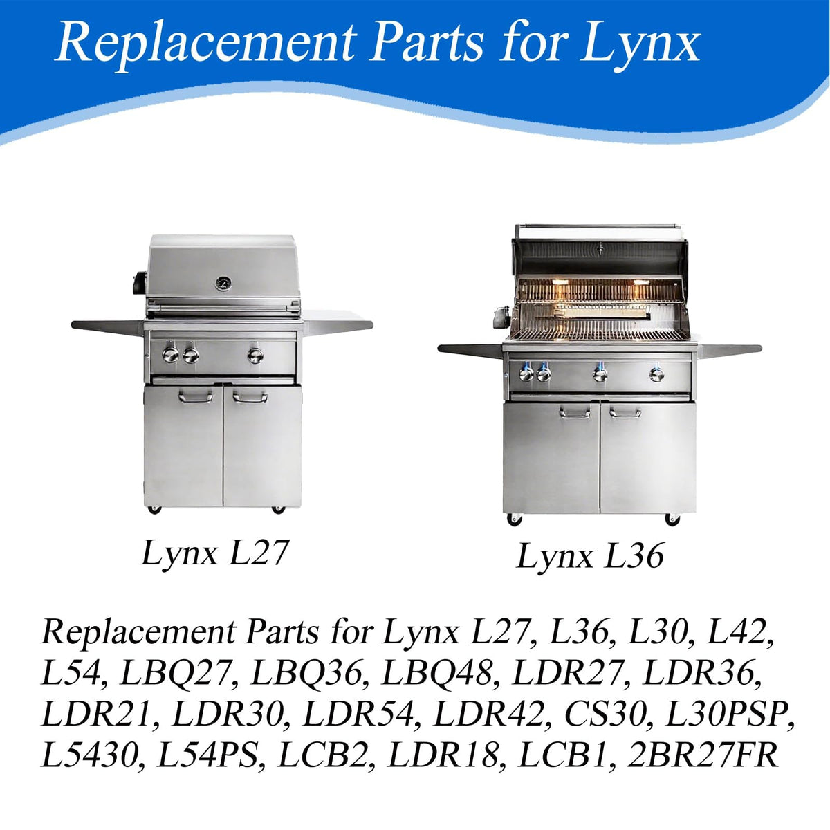 topgrillparts heat plate briquette kit Lynx S9B571 - photo 4