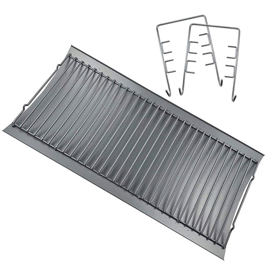 27" Ash Pan Replacement for Char Griller 1224 1324 2121 2222 2727 &amp; Charbroil Grills