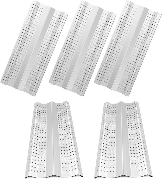 16" Stainless Steel Flame Tamer Heat Plates for Blaze Grills, 5-Pack
