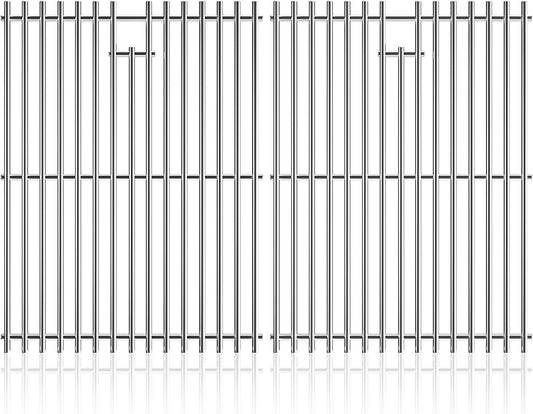 15 Inch Stainless Steel Cooking Grid Grate for Weber 7522, Spirit 200, Spirit E200, S200, S210, E210, Spirit 500,Genesis Silver A, Grill Replacement Parts for Weber 7521 7522 7523 65904 65905