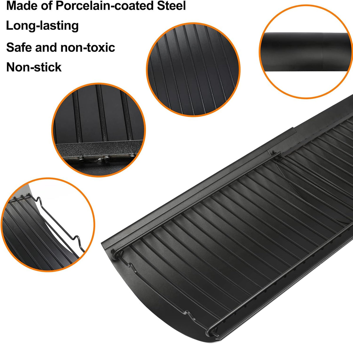 Adjustable ash pan for Chargriller - detail view 4