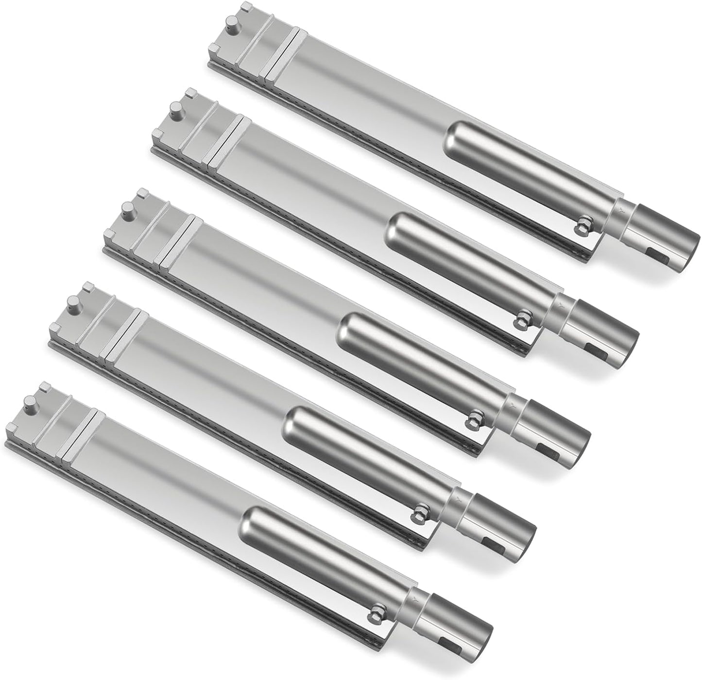 5-Pack Cast Stainless Steel Grill Burners – Fits Bull, Blaze, Lion Premium & More