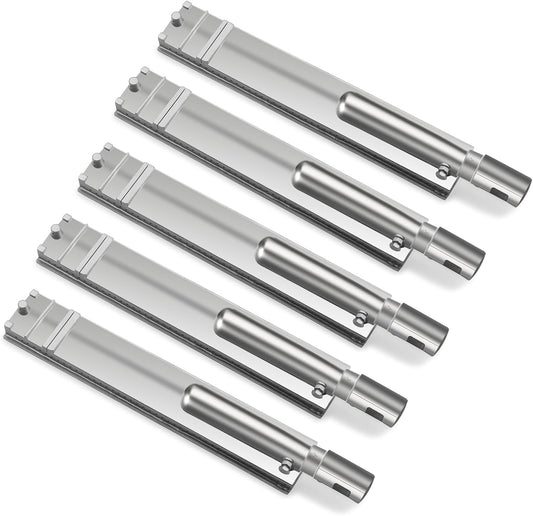 5-Pack Cast Stainless Steel Grill Burners – Fits Bull, Blaze, Lion Premium & More