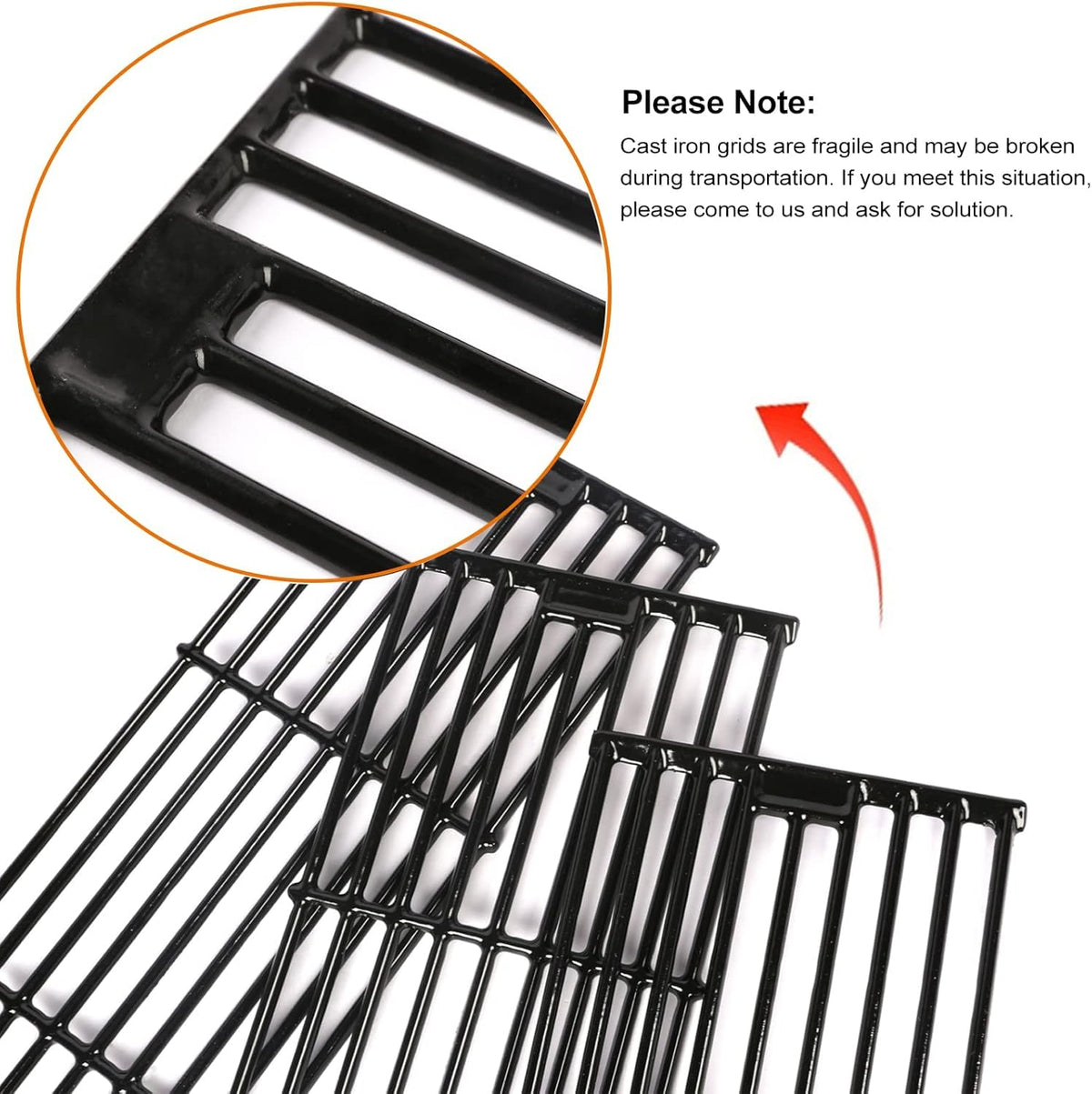 Complete Burner, Heat Plate &amp; Cooking Grid Rebuild Kit for CharGriller 5050 3001 3008 4000 3030