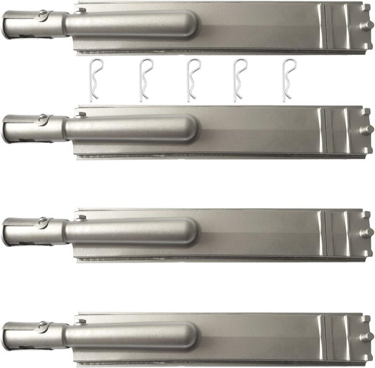 4-Pack Cast Stainless Steel Grill Burners for Bull, Cal Flame, Lion, Blaze & More