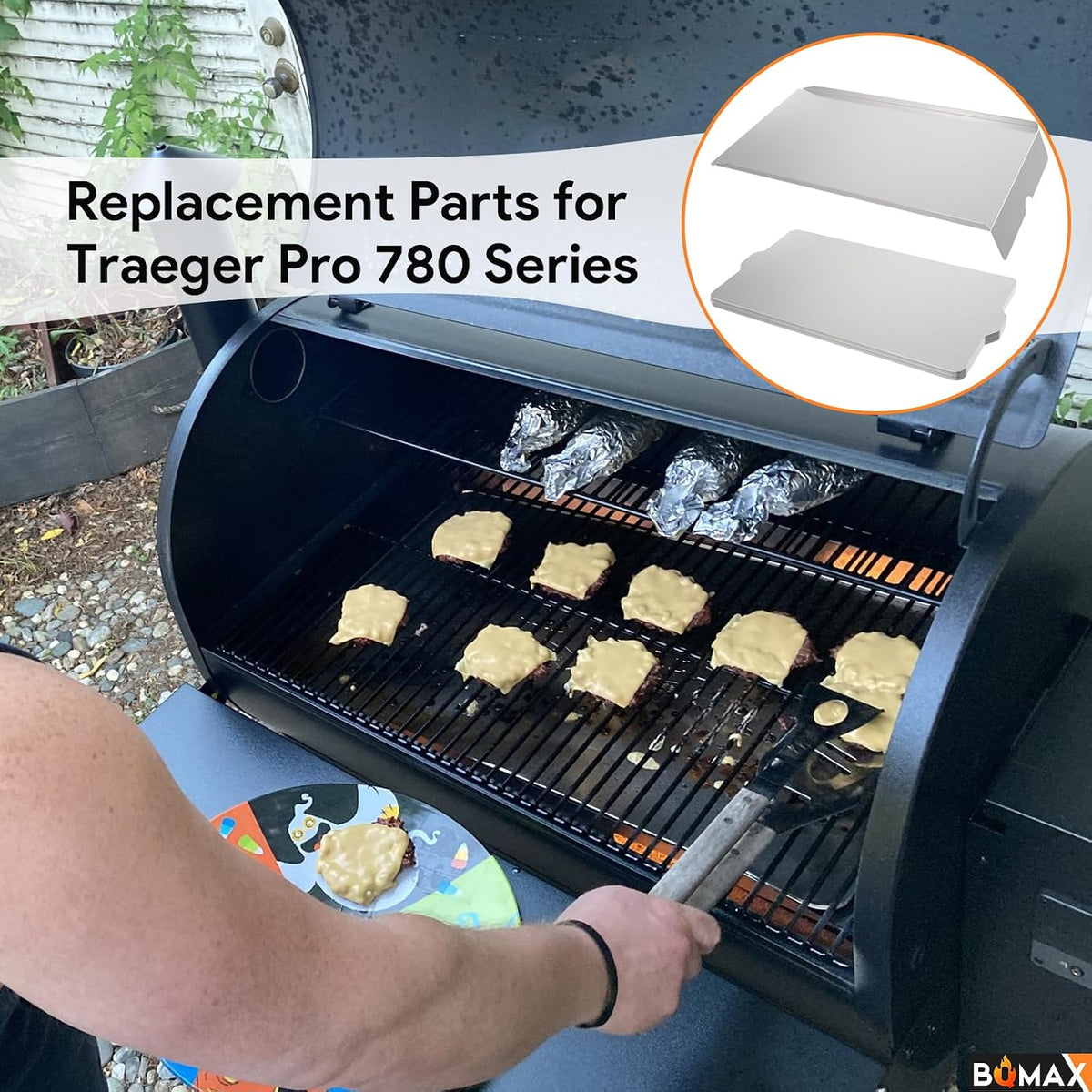 Traeger Pro 780 drip pan BAC780 BQMAX - photo 5
