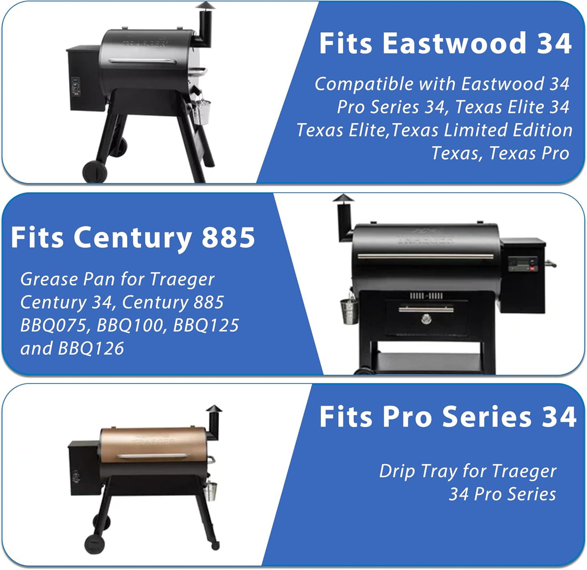 Traeger Pro 34 drip pan BCA006 - photo 2