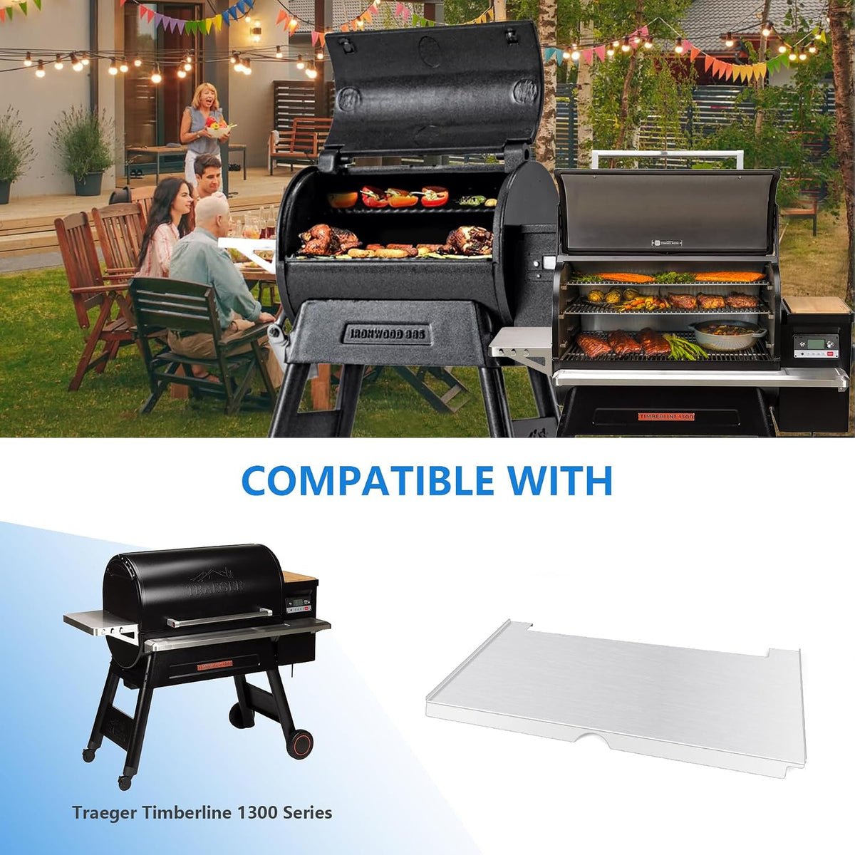 Traeger Timberline 1300 drip pan KIT0237 - photo 2
