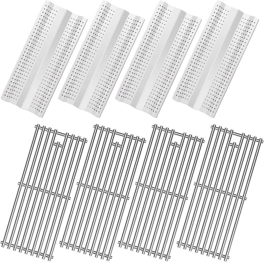 9mm Stainless Steel Cooking Grates & Flame Tamer Kit for Blaze 4-Burner Grills