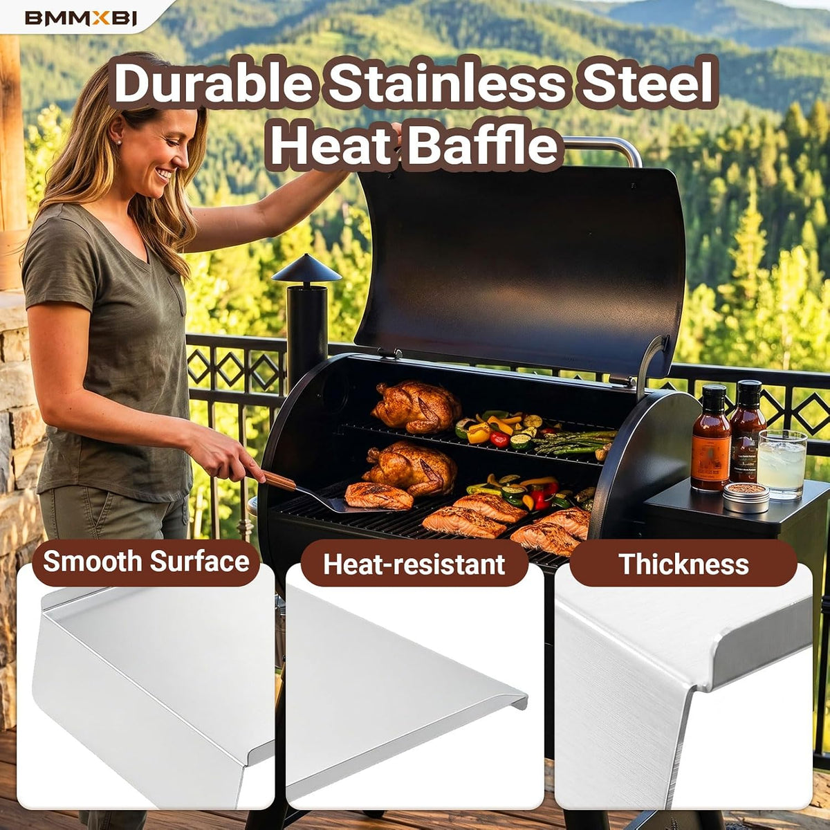 Traeger Pro 780 drip pan 6-pack liners BAC780 - photo 2