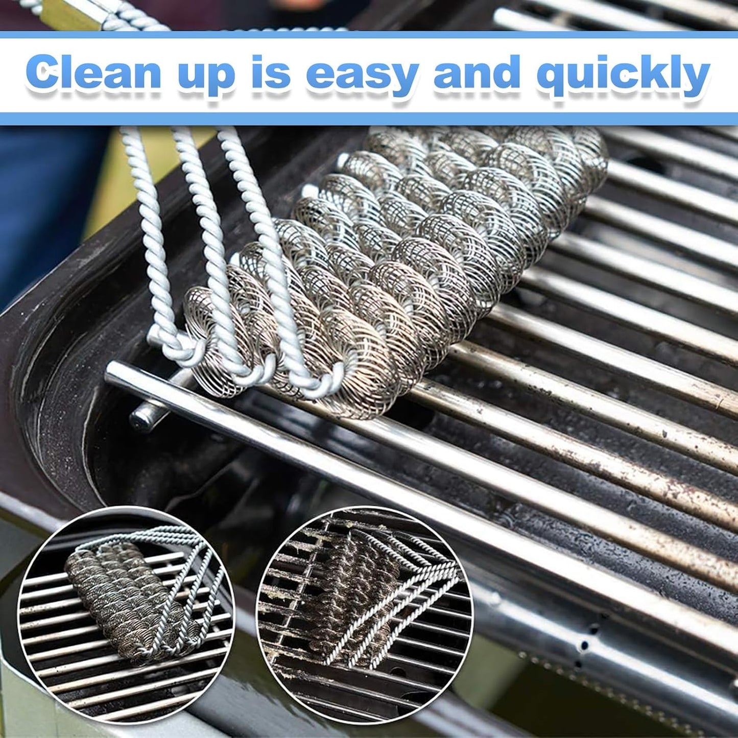 19 1/2" Grill Grates and 17.5 inch flavorizer bar and Heat Deflector Replacement Parts for Weber Genesis 300 Series E-310 E-320 E-330 S-310 S-320 S-330 EP-320 ESP-310 ESP-320 Gas Grills