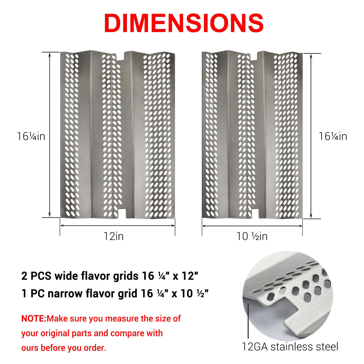 Heat Plate / Flavor Grid Replacement — 3056-S-3 Flavor Grid Grill Parts for Fire Magic Aurora A790 Echelon E790