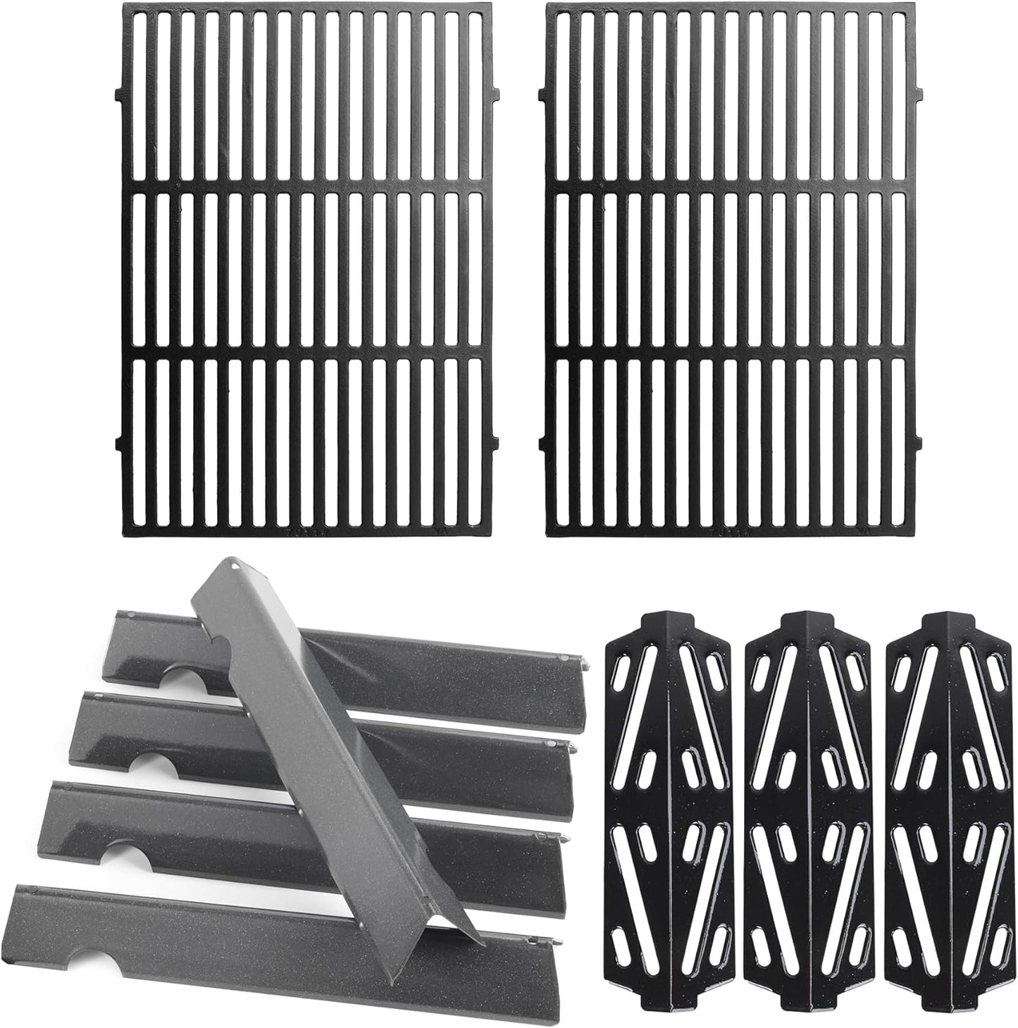 Spirit II E310 Replacement Parts 7636 Flavorizer Bars Burners 7639 Grates for Weber Spirit and Spirit II 300 E-310 S-310 E-320 S-320 E-330 S-330 ii E-310 ii 330 Flavor Bars Burner Spirit 2 GS4 Parts
